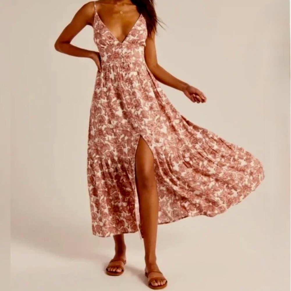 Abercrombie & Fitch Floral Maxi Dress
